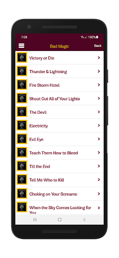 Motorhead Lyrics & Wallpapers Screen 3