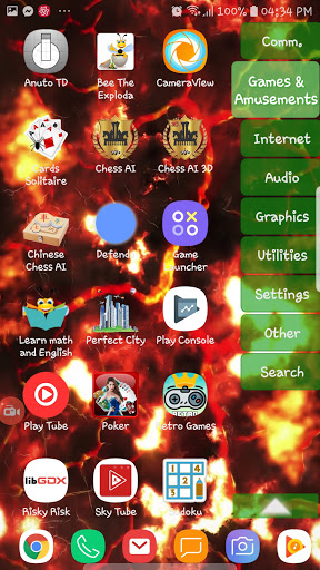 Launcher Sidebar (Launcher wit Screen 2