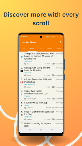 iHacker News Screen 2