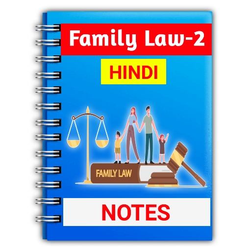 Family Law-2 Hindi Notes