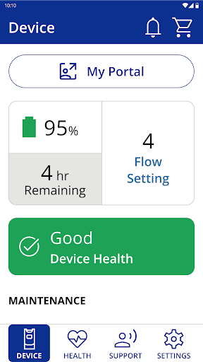 Inogen Connect Portable Oxygen Screenshot 4 - AppWisp.com