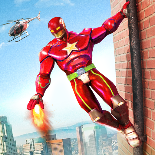 Superhero Flying Game:Iron Hero Gangster City 2021 विंडोज़ पर डाउनलोड करें