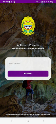 Android application Presensi Bantul screenshort