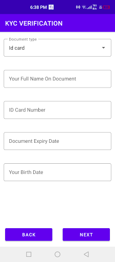 KYC Verification Screenshot 2 - AppWisp.com