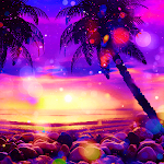 Cover Image of Télécharger Sunset Ocean Wave - Wallpaper  APK