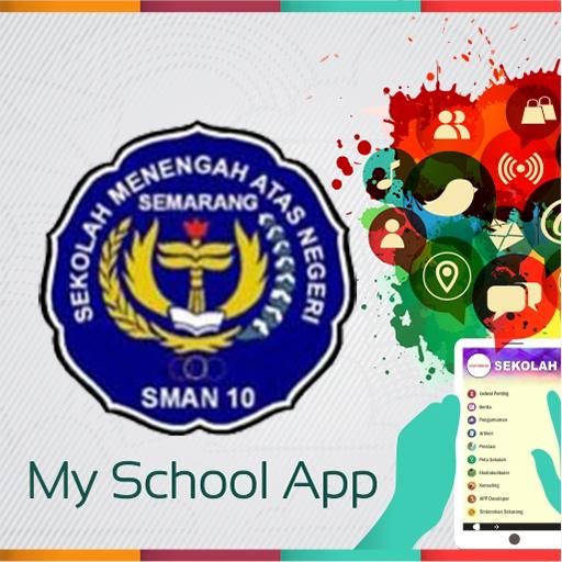School App SMA Negeri 10 Semar 1.0 Icon