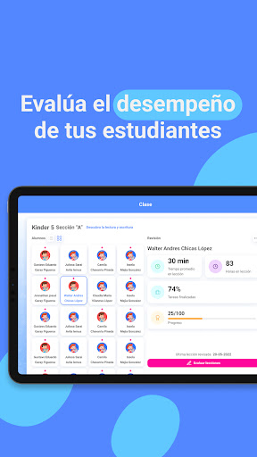 Descubro Teacher Screen 3