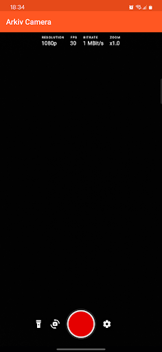 Android application Arkiv Camera screenshort