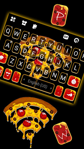 Yummy Signal Pizza Keyboard Ba Screen 2