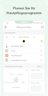 Hautpflege-Routine Screenshot