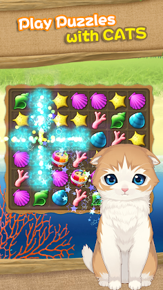 Cat Island Diary~Happy Match 3 - Screenshot 2