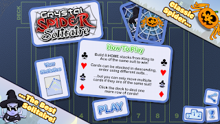 Crystal Spider Solitaire - Screenshot 2
