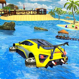 Floating Car Surfer Game Sim