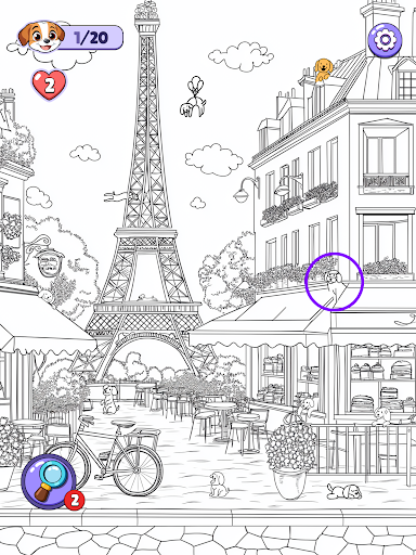 Find Puppy Spot Hidden Object