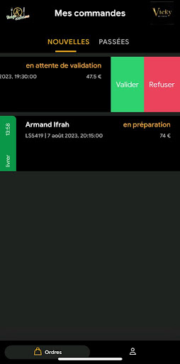 Android application Mangercacher pour les pros screenshort