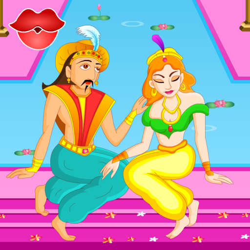 Prince romantic kissing Game logo