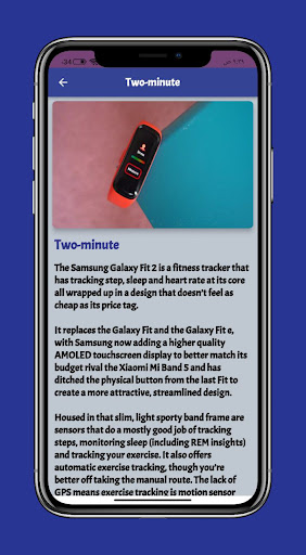 Galaxy Fit2 Guide Screen 3