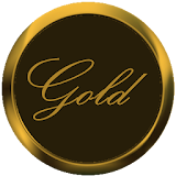 24Cr Gold Launcher Theme icon