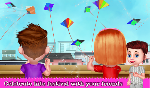 Android application Kite Flying Adventure Game screenshort