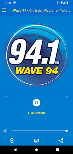 Android application Wave 94 screenshort