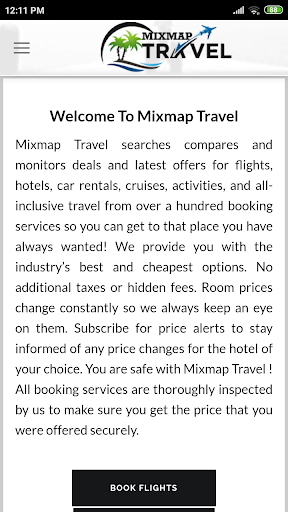 Android application Mixmaptravel screenshort