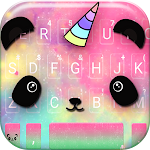 Cover Image of Download Cartoon Unicorn Panda Keyboard  APK