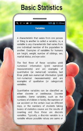 Basic Statistics Screen 2