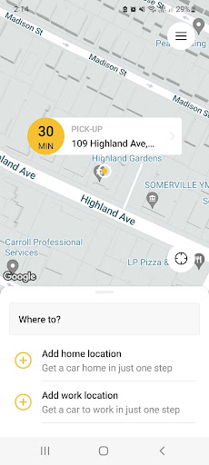 Green & Yellow Cab Somerville Screen 2