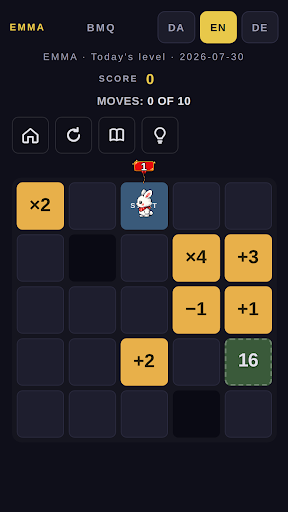 Bunny's Math Quest screenshot