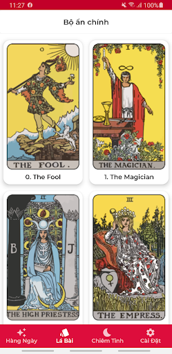 Bài Tarot Screen 2