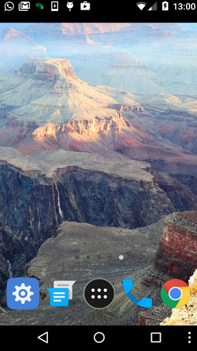 Android application grand canyon wallpaper screenshort