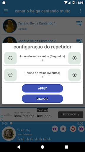Canário Belga Cantando Screen 3