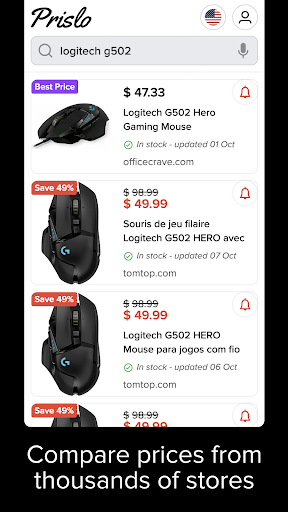 Prislo - Compare Prices & Save Screen 2