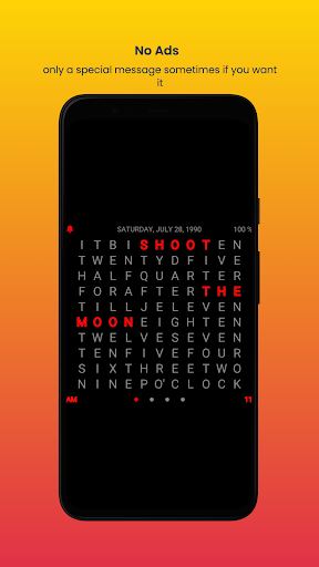 WordClock++ Screen 3