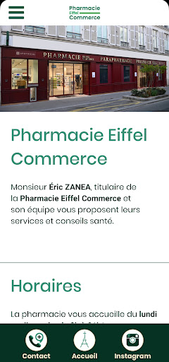 Android application Pharmacie Eiffel Commerce screenshort