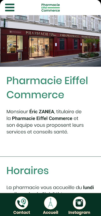 Pharmacie Eiffel Commerce - 3.20.0 - (Android)