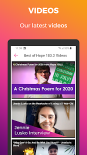 Hope 103.2  -  Christian Radio Screenshot