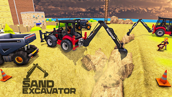 Sand Excavator Simulator: Water Surface Crane for pc screenshots 3