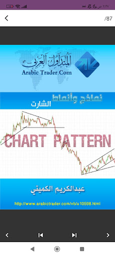 Android application تعلم التداول بمهارة screenshort