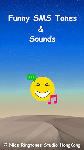 Android application Funny SMS Tones and Sounds screenshort