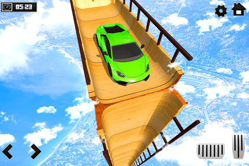 Sky Ramp Car Mega Stunts Big Jump screenshots 5