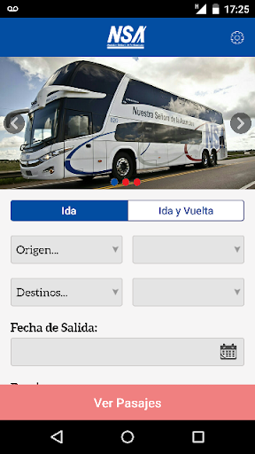 Android application NSA Viajes screenshort