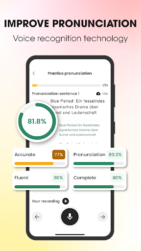 Screenshot of Todaii: Learn German A1-C1
