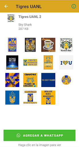 Tigres UANL Stickers Screen 3