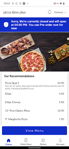Pizza time plus Screen 2