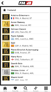 FMdB - Soccer Database Screenshot