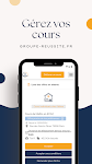 screenshot of Groupe Réussite: Cours & Stage