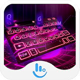 Pink Neon Hologram Keyboard Theme For TouchPal icon