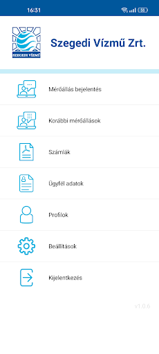 Szegedi Vízmű Ügyfélszolgálat Screen 3