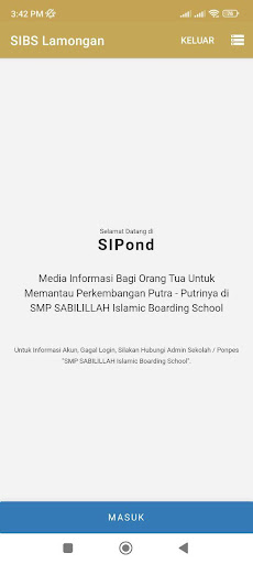 SIBER SIBS Lamongan Screen 3